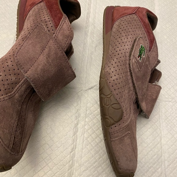 SOLD - Lacoste Women’s sneakers in Light Aube felt - Picture 5 of 6